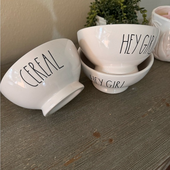 Rae Dunn cereal bowls set of 3 - Picture 2 of 3
